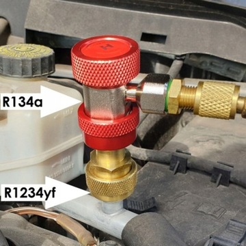 Переходник с R1234yf на R134a для автомобилей и фреона