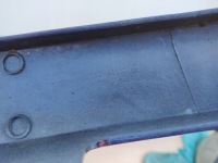 фото thumb №3, Hyundai elantra 1992-1995 rok молдинг pod крышка задняя накладка бампера накладка