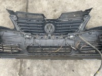 фото thumb №9, Volkswagen passat b6 бампер передний комплектный решётка противотуманка цвет lc8z