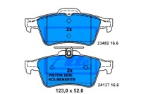 фото thumb №1, Ate тормозные колодки тормозные jaguar s-type 4.2 v8 ccx