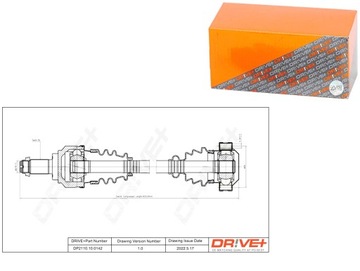 фото thumb №1, Піввісь привідна bmw 3 05-11 l зад drive+