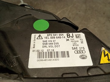 фото thumb №14, 8p0941004bj фара правий audi a3 s3 8p 09- ксенон