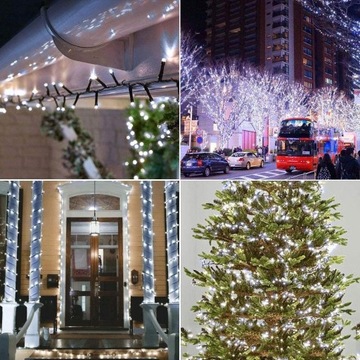Гирлянды Солнечные светодиодные садовые фонари 200 шт. 22 м.