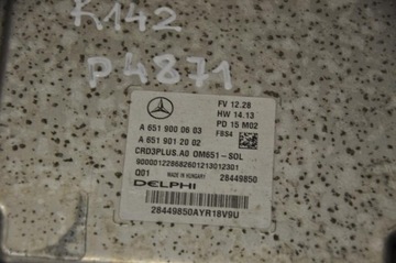 фото thumb №2, Модуль управляющий двигателя mercedes-benz класс c t-model 2015 a6519000603