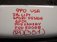 Бампер перед porsche cayenne 9y0 6pdc sport design lift usa Доставка, фото thumb