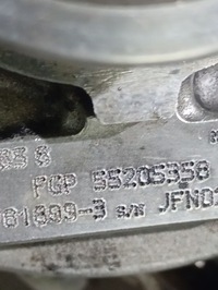 фото thumb №10, Турбіна alfa romeo 159 1.9 jtdm потужність: 150 km 55205358