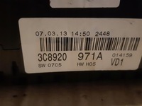 фото thumb №9, Лічильник приладова панель vw passat cc 3c8920971a anglik