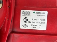 фото thumb №3, Лампа задняя левая левый задняя renault megane ii 8200417345