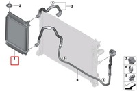 фото thumb №9, Bmw x5 g05 охлаждение вспомогательные дистанционный радиатор новый оригинальный 171175608