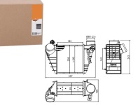 Купити Інтеркулер vw golf 4 skoda octavia nrf, фото thumb
