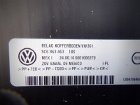 фото thumb №4, Vw jetta 5c6 підлога багажника 5c6863463
