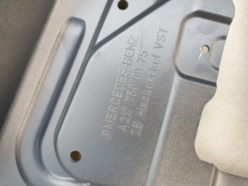 фото thumb №6, Mercedes s217 w217 купе крышка зад задняя