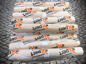 Folia OCHRONNA IZOLACYJNA Żółta TYP-200 2x50mb (100m2) grubość 0,05 DACHOWA