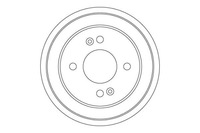 фото thumb №14, Trw гальмівні барабани гальмівні 2szt. задня kia picanto ii 1.0 1.0lpg 1.2