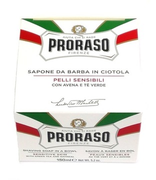 Мыло для бритья PRORASO Традиционное мыло для бритья Чувствительная кожа