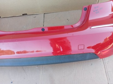 фото thumb №7, Бампер зад mercedes a-klasa w169 рестайлінг 08-12 колір 589 червоний