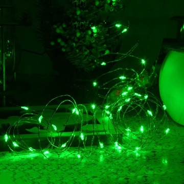 100 Led 10M Солнечные садовые фонари Лампа