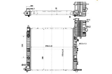 фото thumb №2, Nrf радіаторів mercedes vito 2,2cdi 2,3td