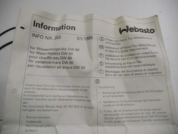 фото thumb №8, Вебасто амортизатор membranowy вебасто 353