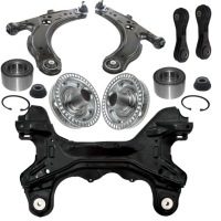 фото thumb №1, Рама підрамник перед балка підшипник + ступиця skoda octavia i vw golf 4 kpl