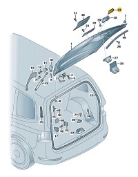 фото thumb №10, Ручка крышки багажника seat altea 5p0827565d aso