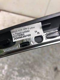 фото thumb №6, Планка dekor правые зад mercedes s-klasa w222 длинный amg a2227302605