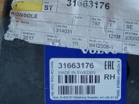 фото thumb №9, Volvo xc90 ii направляющая кронштейн бампера правый задняя 31663176