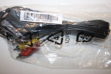 КАБЕЛЬ ЕВРО SCART КАБЕЛЬ 3 X ЦИНКОВЫЙ РАЗЪЕМ