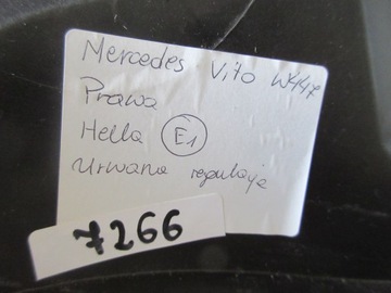 фото thumb №10, Лампа фара праві mercedes vito v w447 оригінал