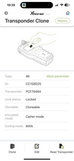 фото thumb №7, Ключ ключ pilot fiat ducato panda punto doblo stilo id:46 pcf7946