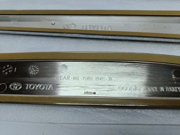 фото thumb №10, Toyota auris ii 12- планки захисні двері хром нове комплект pz49u-e9491-zb