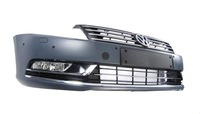 фото thumb №12, Бампер передній vw passat b7 10 - 14 6-pdc + омивачі kompletny !