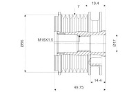 Купить Valeo шкив генератора mercedes, фото thumb