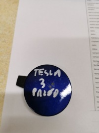 фото thumb №1, Tesla iii 3 бампер заглушка фаркоп перед