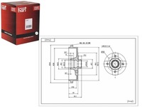 фото thumb №1, Барабаны тормозные 2szt. зад golf vento hart