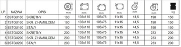 4х6стгу200/38 Комплект лесов диаметром 200, 4 шт.