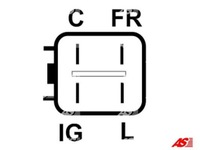 фото thumb №6, Генератор honda cr-v 2,2ctdi 05- as-pl