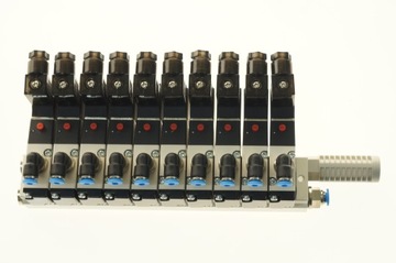 10-клапанный остров AIRTAC 3/2-1/8-НЗ-НО 12-24В-230В