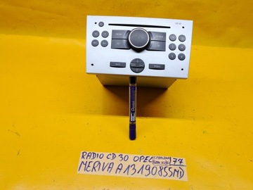 фото thumb №10, Радіо cd 30 opel meriva a 03-08r 13190855 md .