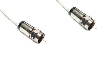 Przyłącze kabel antenowy RG6 75OHM wtyk F na wtyk F 17m