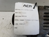 Генератор opel astra iv j 1.6 16v _ 13502595 bg 100a генератор оригінал Ціна, фото thumb