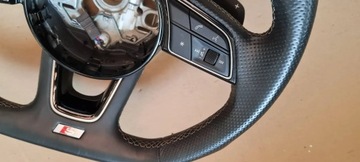 фото thumb №13, S3 8y a3 кермо шкіра шкіряний зрізана 82a419091ah