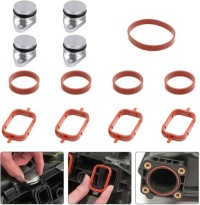 фото thumb №6, Комплект 4 клапан всасывающий 22mm + 20 прокладок коллектора bmw e87 e46 e90