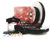 фото thumb №1, Trw гальмівні диски + гальмівні колодки перед mitsubishi colt vi