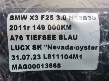 фото thumb №10, Bmw x3 f25 решётка воздуховод планка dekor 9184742