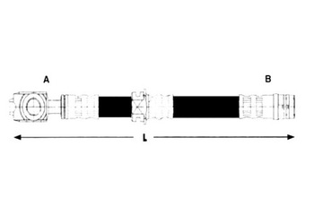 фото thumb №2, Шланг гальмівний гнучкий audi a2 00-05 перед bremb