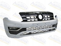 Бампер передний vw amarok 16 - 22 + решётка  / решётка радиатора комплектный  ! Доставка, фото thumb