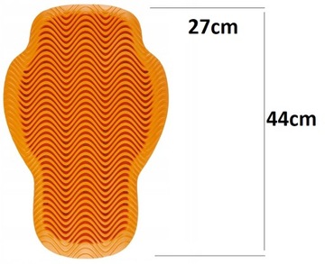 Ochraniacz protektor pleców D3O ORANGE LEVEL 2 rozm. L