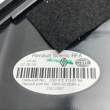 фото thumb №14, Лампа левый зад renault scenic iv grand 265553283r