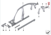 фото thumb №10, Bmw 3 g20 левый кронштейн пружины napinającej 41007488103